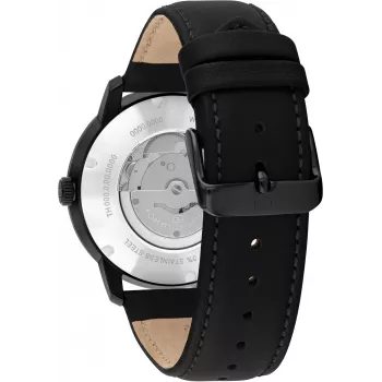 Tommy Hilfiger Damon vyriškas kvarcinis laikrodis 1710659 43mm mėlynas ciferblatas nerūdijantis plienas