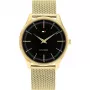 Vyriškas laikrodis Tommy Hilfiger 1710469 analoginis kvarcinis 40mm mėlynas ciferblatas ruda odinis dirželis