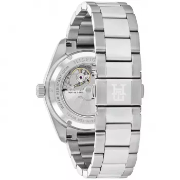 Tommy Hilfiger vyriškas laikrodis 1792154 Quartz nerūdijančio plieno 40mm mėlynu ciferblatu
