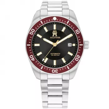 Tommy Hilfiger vyriškas laikrodis 1792154 Quartz nerūdijančio plieno 40mm mėlynu ciferblatu