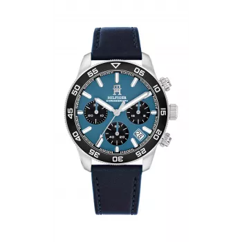 Tommy Hilfiger Vyriškas 1792187 Analoginis Kvarcinis Laikrodis 41mm Nerūdijantis Plienas Mėlynas Ciferblatas