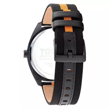 Tommy Hilfiger Vyriškas Damon kvarcinis laikrodis 1792042 45 mm nerūdijantis plienas mėlynas ciferblatas