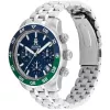 Tommy Hilfiger Vyriškas Laikrodis Damon 1792185 41mm Mėlynas Ciferblatas Nerūdijantis Plienas
