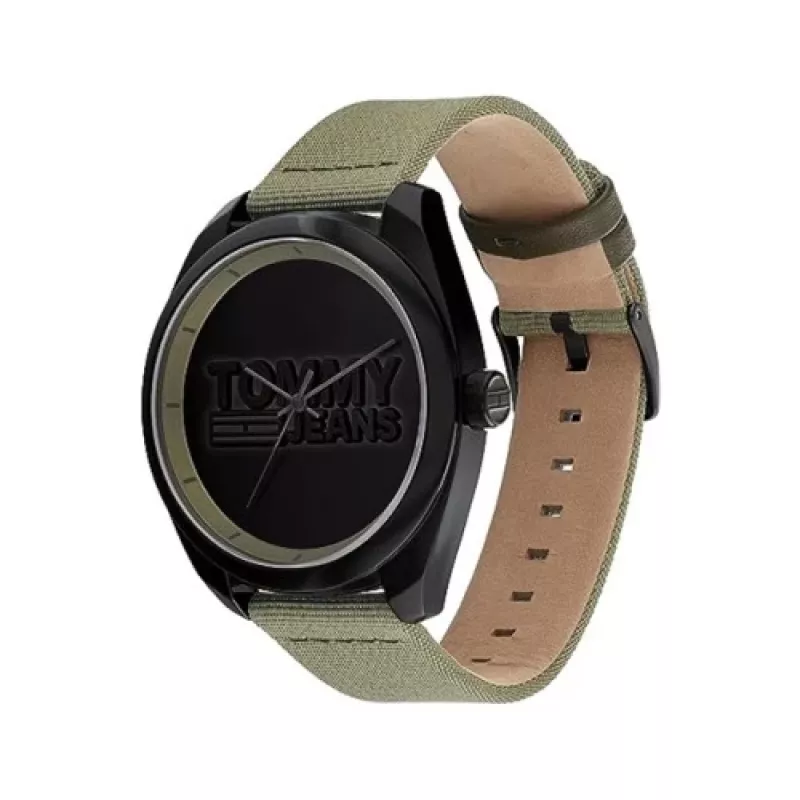 Tommy Hilfiger Vyriškas Chronografinis Laikrodis Decker 1792040 45 mm Nerūdijantis Plienas Mėlynas Ciferblatas