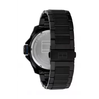Tommy Hilfiger vyriškas kvarcinis analoginis laikrodis 1792139 49mm mėlynas silikonas