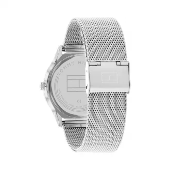 TOMMY HILFIGER Vyriškas TH Sport Kvarcinis Laikrodis 40mm Mėlynas Ciferblatas Ruda Odinė Apyrankė 1710468