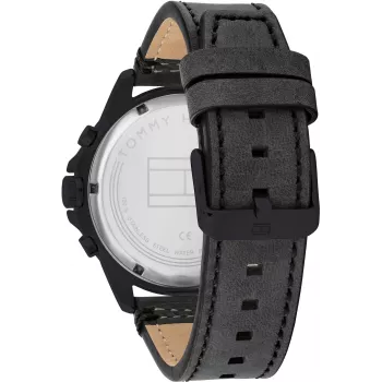 Tommy Hilfiger Vyriškas Laikrodis 1791893 46mm Nerūdijantis Plienas Mėlynas Ciferblatas