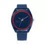 Tommy Hilfiger vyriškas laikrodis 1792041 45 mm mėlynas ciferblatas rudos odos dirželis