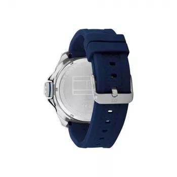 Tommy Hilfiger Vyriškas Laikrodis 1792134 48mm Nerūdijantis Plienas Mėlynas Ciferblatas