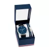Tommy Hilfiger vyriškas laikrodis 2770161 – 44 mm mėlynas ciferblatas, nerūdijančio plieno apyrankė