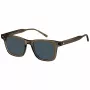 Tommy Hilfiger TH-2127-S-09Q vyriški akiniai nuo saulės matinė juoda pilka 51mm