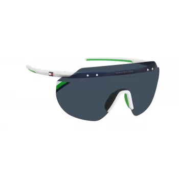 Tommy Hilfiger TH1804S07RKU Vyriški Akiniai Nuo Saulės – Juodas Rėmas, Pilki Lęšiai 99/01/140 mm