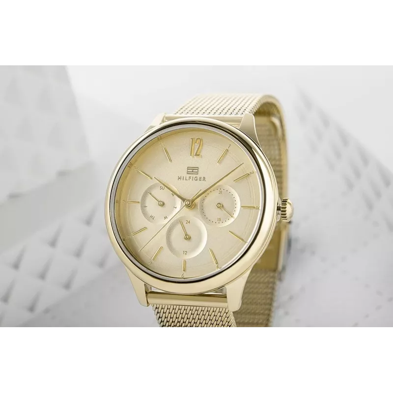 Tommy Hilfiger Moteriškas Laikrodis 1782458 Kvarcinis Analoginis 38mm Sidabrinis Nerūdijantis Plienas