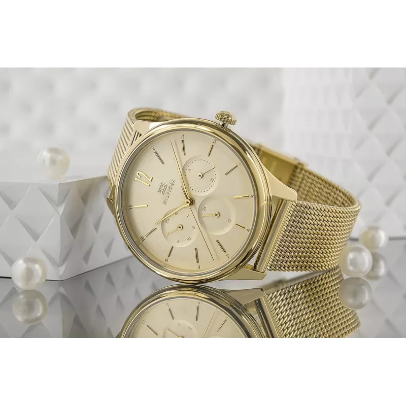 Tommy Hilfiger Moteriškas Laikrodis 1782458 Kvarcinis Analoginis 38mm Sidabrinis Nerūdijantis Plienas