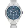 Moteriškas laikrodis Tommy Hilfiger Blake Quartz Analog 40mm sidabrinis nerūdijančio plieno tinklelis 1782657