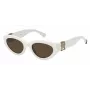 TOMMY HILFIGER moteriški pilotiniai akiniai nuo saulės TH-1957-S-SZJ | Havana rėmelis, rudi gradientiniai lęšiai 54/21/140 mm