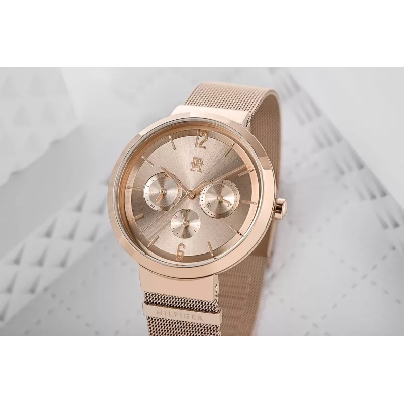 Moteriškas laikrodis Tommy Hilfiger Pippa 1782538 40mm sidabrinis nerūdijantis plienas