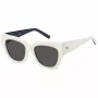 TOMMY HILFIGER moteriški akiniai nuo saulės TH-2223-S-SZJ Havana acetatinis kvadratinis rėmelis rudi gradientiniai lęšiai 53/19/140 mm