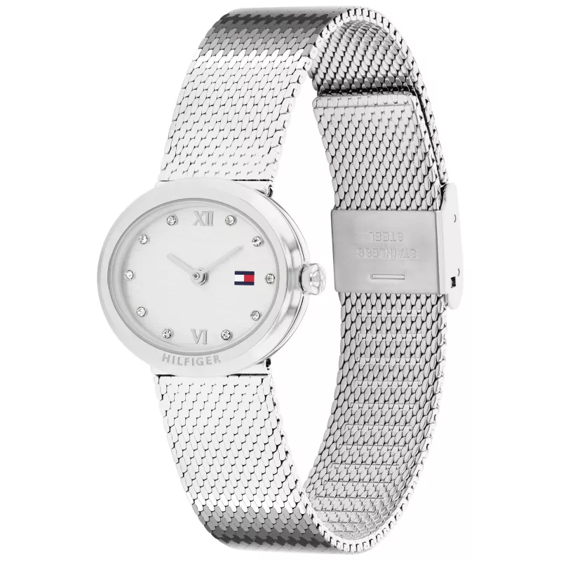Tommy Hilfiger Moteriškas Laikrodis 1782846 (25mm) – Sidabrinis Nerūdijantis Plienas