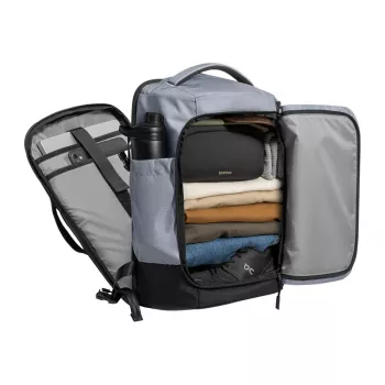 Tomtoc Navigator-T66 Liteway Travel Backpack, 17/40L (Gray)