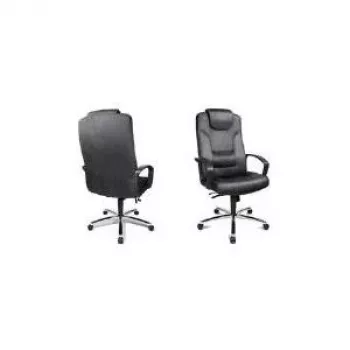 Topstar Comfort Point 50 vadovų kėdė, mikropluošto apmušalas, chromuota bazė, juoda 7819 TA3