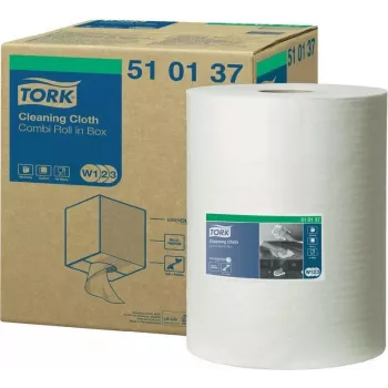 TORK Sunkiems darbams skirta valymo šluostė 510 mėlyna 300 lapų
