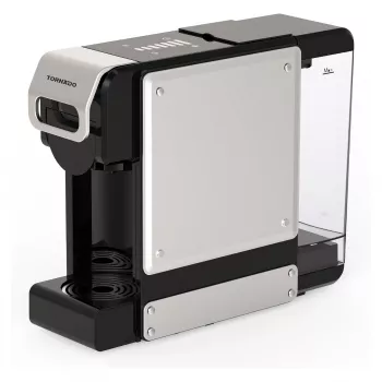 TORNADO TST-550-GS 7-in-1 kavos aparatas (15 bar, automatinis pieno plaktuvas, 1,2 l vandens talpa, juoda/sidabrinė)