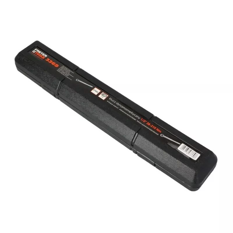 Torque Wrench 1/2 colio 28-210 Nm Click-Type su dėklu