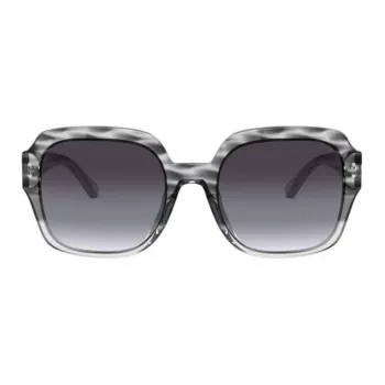 Tory Burch Moteriški Akiniai Nuo Saulės TY7143U17858G Havana Gradient Brown 56/21/140 mm