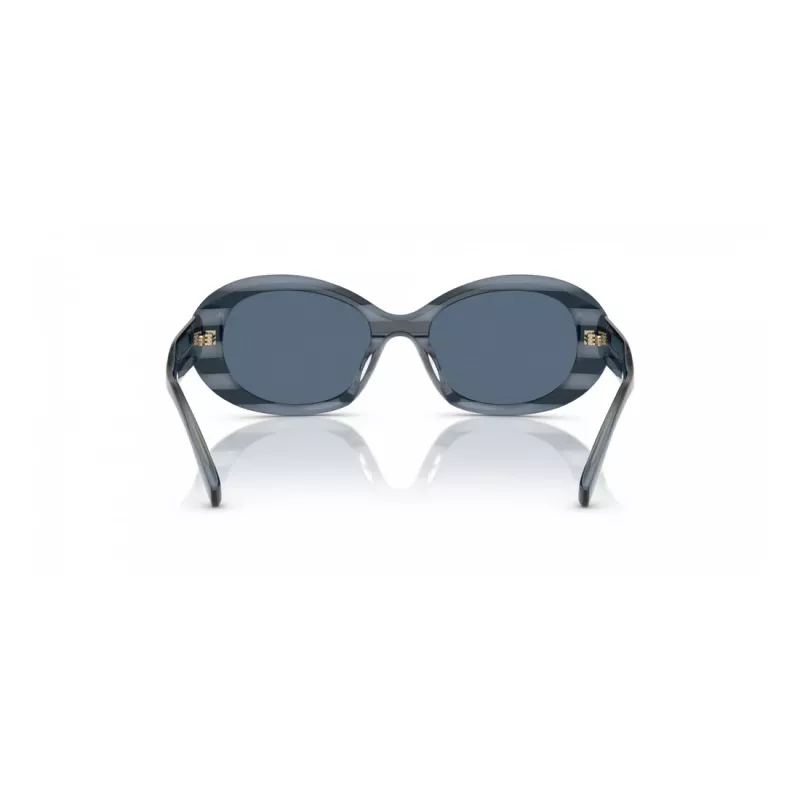 Moteriški Tory Burch akiniai nuo saulės TY7214U 317780 tamsiai Havana rudi gradientiniai 53mm