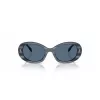 Moteriški Tory Burch akiniai nuo saulės TY7214U 317780 tamsiai Havana rudi gradientiniai 53mm