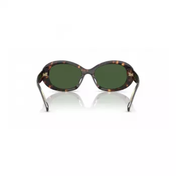 Tory Burch moteriški akiniai nuo saulės TY7214U172871 - kvadratinis/drugelio rėmelis, rudi gradientiniai lęšiai, 53/19/140 mm