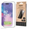 TOTI PREMIUM Premium Tempered Glass Screen Protector 3D Full Cover, skirta Apple iPhone 17 Pro Max