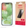 TOTI Grūdinto stiklo 2D ekrano apsauga Full Cover, skirta iPhone 16/15 Pro/15, permatoma