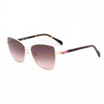 TOUS moteriški akiniai nuo saulės STO471-590300 Brown Havana Butterfly 59mm
