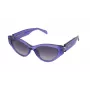 TOUS moteriški akiniai nuo saulės STOB84S5506LA Havana acetatinis kvadratinis rėmelis, rudi gradientiniai lęšiai, UV400