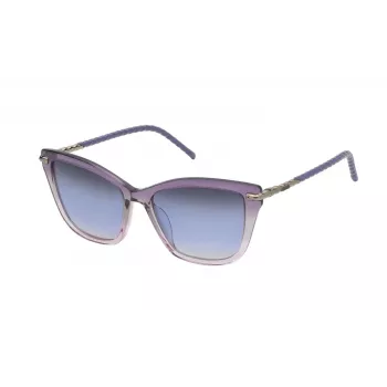 TOUS Moteriški Akiniai nuo Saulės STOB87-540ABT - Havana Acetato Kačių Akys su Rudais Gradientiniais Lęšiais 54mm