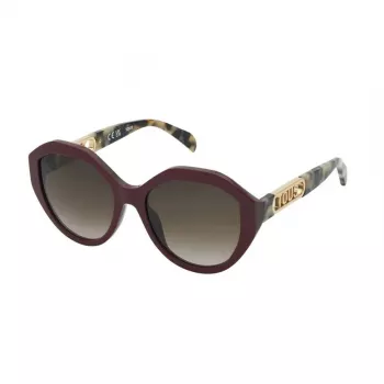 TOUS Moteriški Akiniai nuo Saulės STOB90-5508LA Havana Acetate Cat Eye 55mm