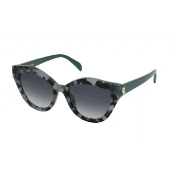 TOUS Moteriški Akiniai Nuo Saulės STOC18-5306YT Havana Brown Acetate 53/19/140 mm