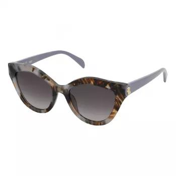 TOUS Moteriški akiniai nuo saulės STOC18-530AM5 Havana Acetate Rudi Lęšiai 53/19/140 mm
