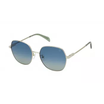 TOUS Moteriški Akiniai Nuo Saulės STO439-560594 Kačių Akies Formos Acetatinis Rėmelis UV400 56/14/140 mm