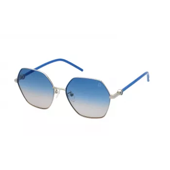 TOUS moteriški akiniai nuo saulės STO456560SNA - acetatinis rėmelis, UV400 apsauga, 56 mm lęšiai