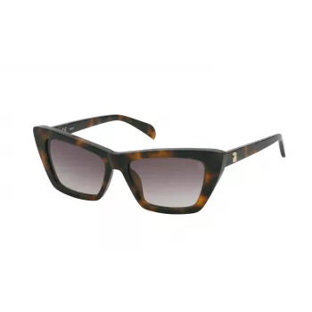 TOUS moteriški akiniai nuo saulės STOB45V5409AJ – UV400 apsauga, acetatinis rėmelis, 54 mm lęšiai