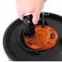 TOYA 72928 Pelenų siurblys 1200 W 20 L nerūdijančio plieno