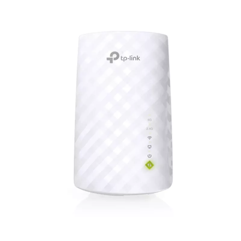 TP-Link AC750 Wi-Fi Range Extender RE200 – Dvigubos juostos belaidžio ryšio stiprintuvas su Ethernet prievadu, WPS ir prieigos taško režimu