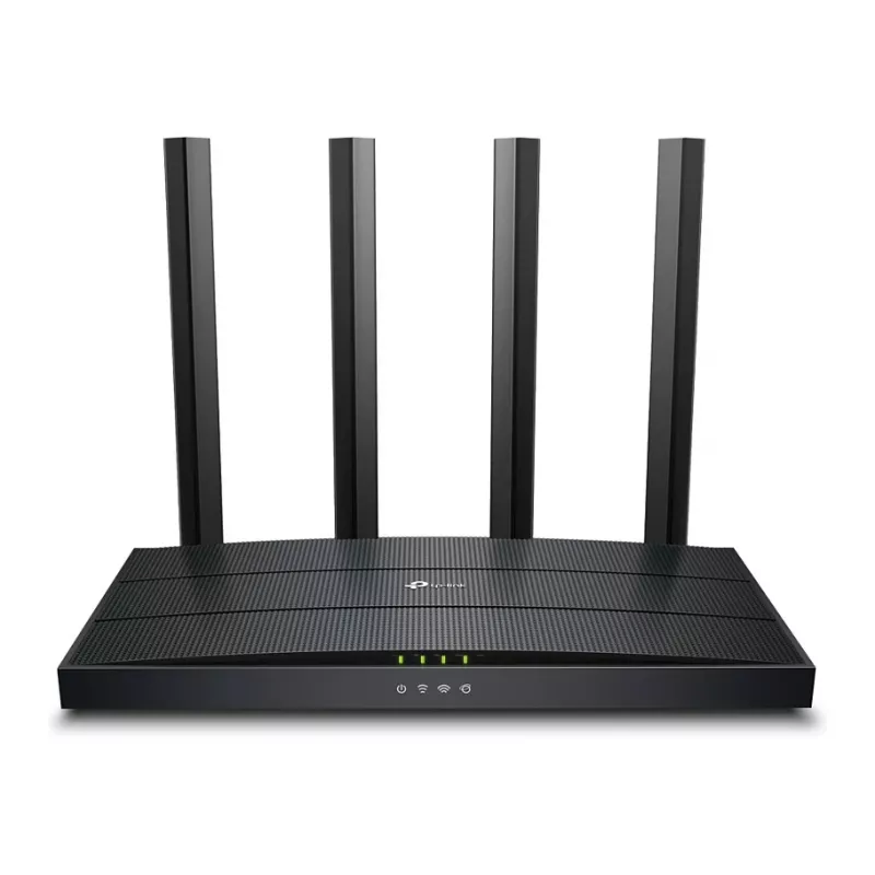 TP-Link Archer AX18 Wi-Fi 6 Dual-Band Gigabit belaidis maršrutizatorius (AX1800, 4x Gigabit LAN, juodas)
