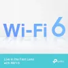 TP-Link Archer AX18 Wi-Fi 6 Dual-Band Gigabit belaidis maršrutizatorius (AX1800, 4x Gigabit LAN, juodas)
