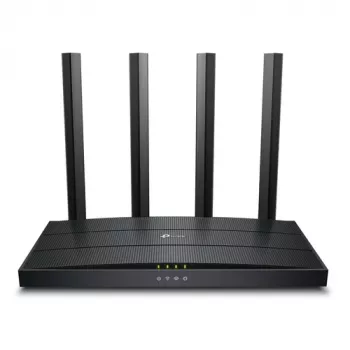 TP-Link Archer AX18 Wi-Fi 6 Dual-Band Gigabit belaidis maršrutizatorius (AX1800, 4x Gigabit LAN, juodas)