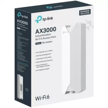 TP-Link Festa F65-Outdoor (EU) AX3000 lauko belaidžio ryšio taškas, dviejų juostų, PoE+, IP67