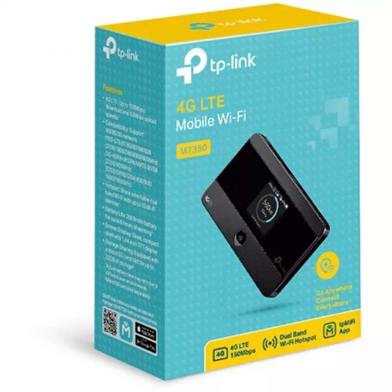 TP-Link M7350 Black 4G LTE mobilusis maršrutizatorius